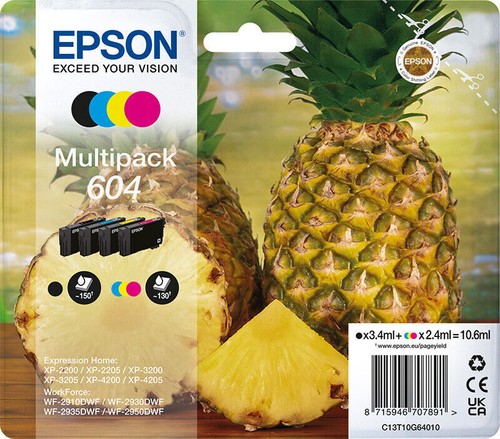 Epson cartucce originali - 4x,